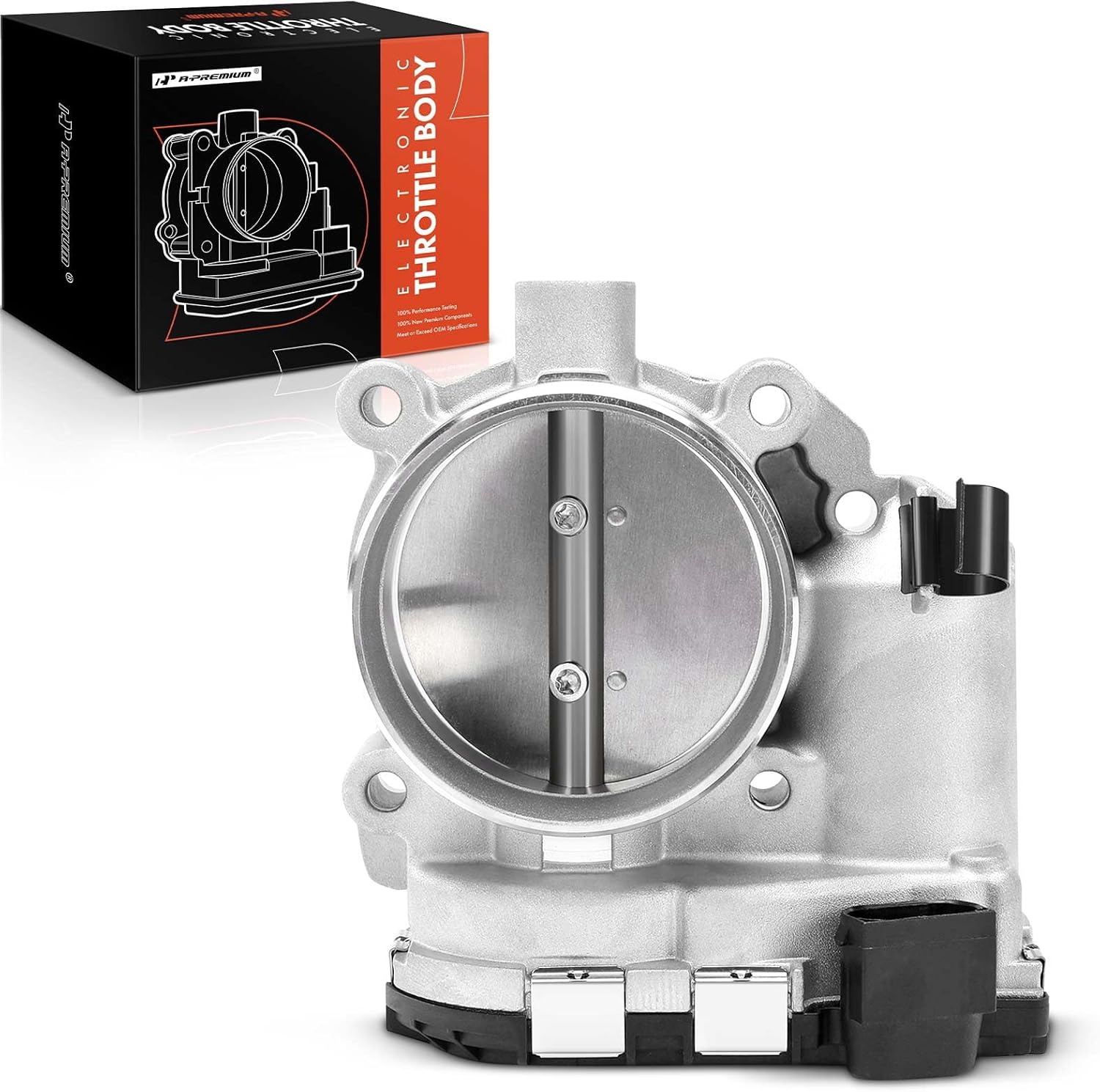 A-Premium Throttle Body Assembly with TPS Sensor Compatible with Volvo S60 2012, C70 2006-2013, C30 2007-2013, S40 2004-2011, V50 2005-2011, L5 2.5L