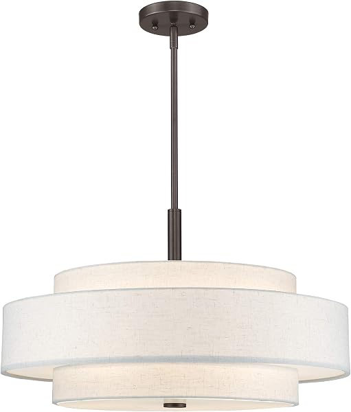Livex Lighting Meridian 24 Inch Wide 5 Light Large Pendant