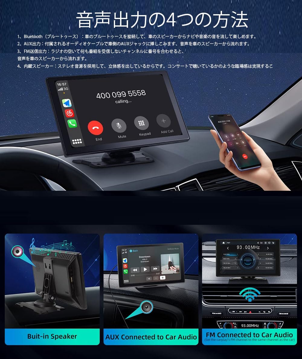 DOGBOOワイヤレスCarplay/AndroidAuto対応カーオーディオ Amazon.co.jp: DOGBOOワイヤレスCarplay/AndroidAuto対応カー