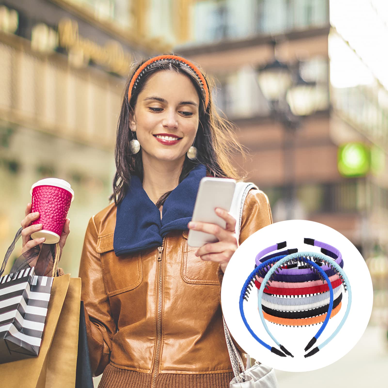 FOMIYES 30 Piezas de Tela Simple sin Tela Elegante Banda para El Cabello para Mujer con Mujer/Variada Elástica Accesorios de Playa para Niños con Multicolor Accesorios para