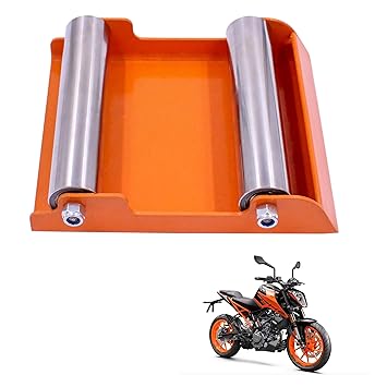 Asryd Portable Wheel Roller for Bike Tyre, Chain Cleaning & Lubricating 160Kg Weight Capacity for KTM 200 Duke (Pack of 1Pcs)