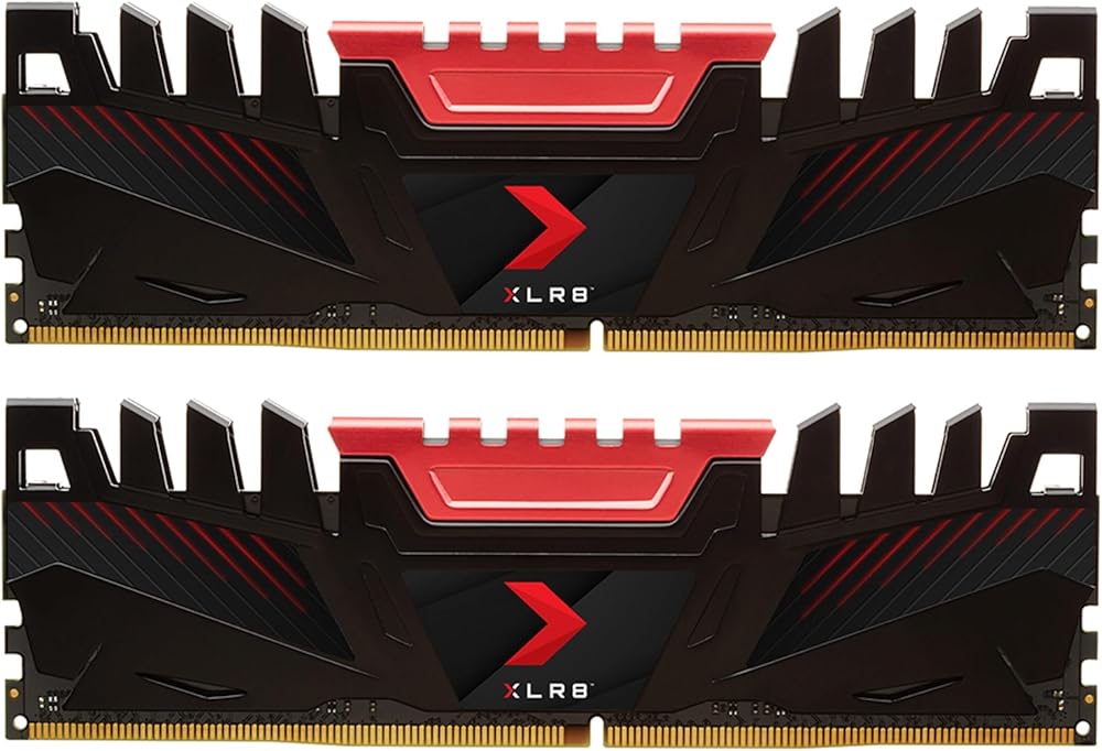 PNY 16GB (2x8GB) XLR8 Gaming DDR4 3200MHz Desktop Memory Kit thumbnail 2