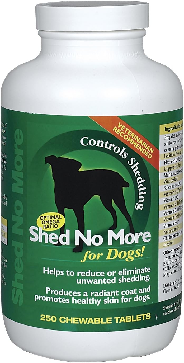 PetLabs360 Shed No More - Beef & Cheese Flavor - 250 Tablets