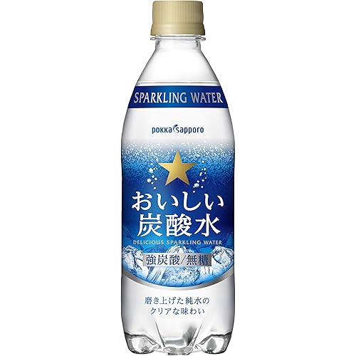 9位：サッポロ おいしい炭酸水 500ml×24本（画像は『Amazon.co.jp』より引用）