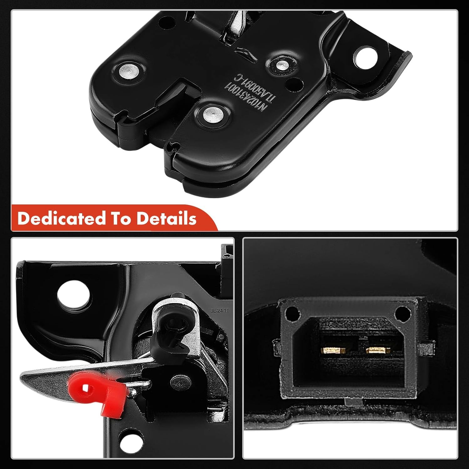A-Premium Trunk Latch Compatible with Audi | for A6 Quattro 1999-2004, A4 Quattro 2002-2004, A4 2004, Rear Tailgate Lock Latch Actuator