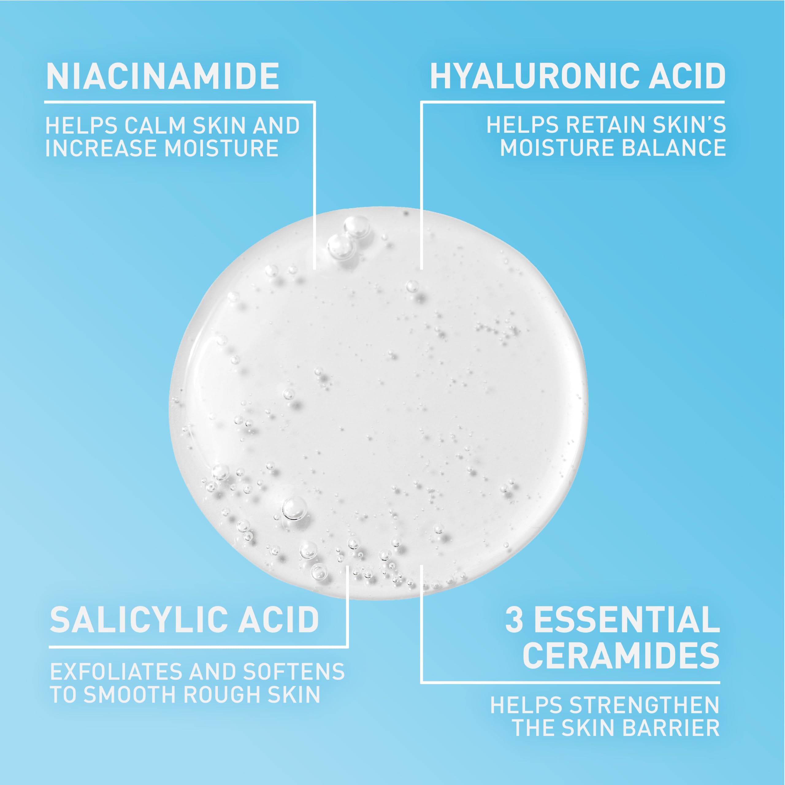 CeraVe Renewing SA Cleanser - Gentle Exfoliation -2