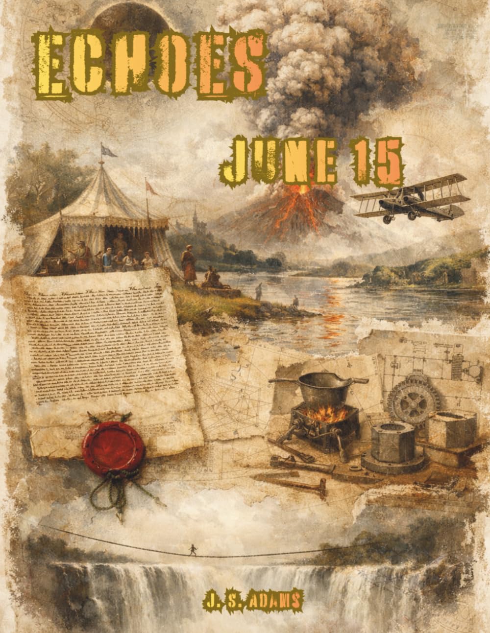 Echoes: June 15: A Coloring Journey Through June 15 in History (Echoes: A Coloring Journey Through History)