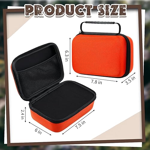Miniatura 28 de Funda rígida de EVA con espuma personalizable de 11 x 7.8 x 4.3 pulgadas, funda protectora de transporte de EVA a prueba de golpes al aire libre