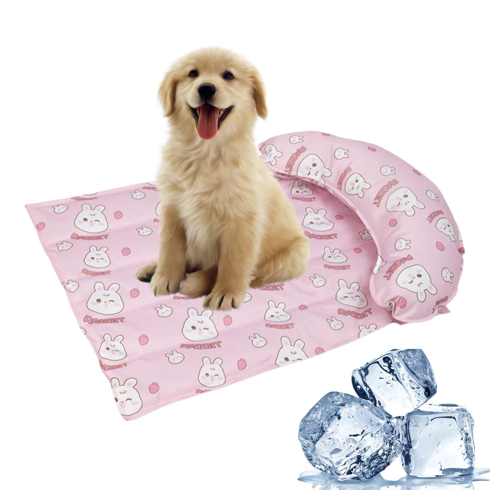 Tapis de refroidissement en gel auto-rafraîchissant pour animaux