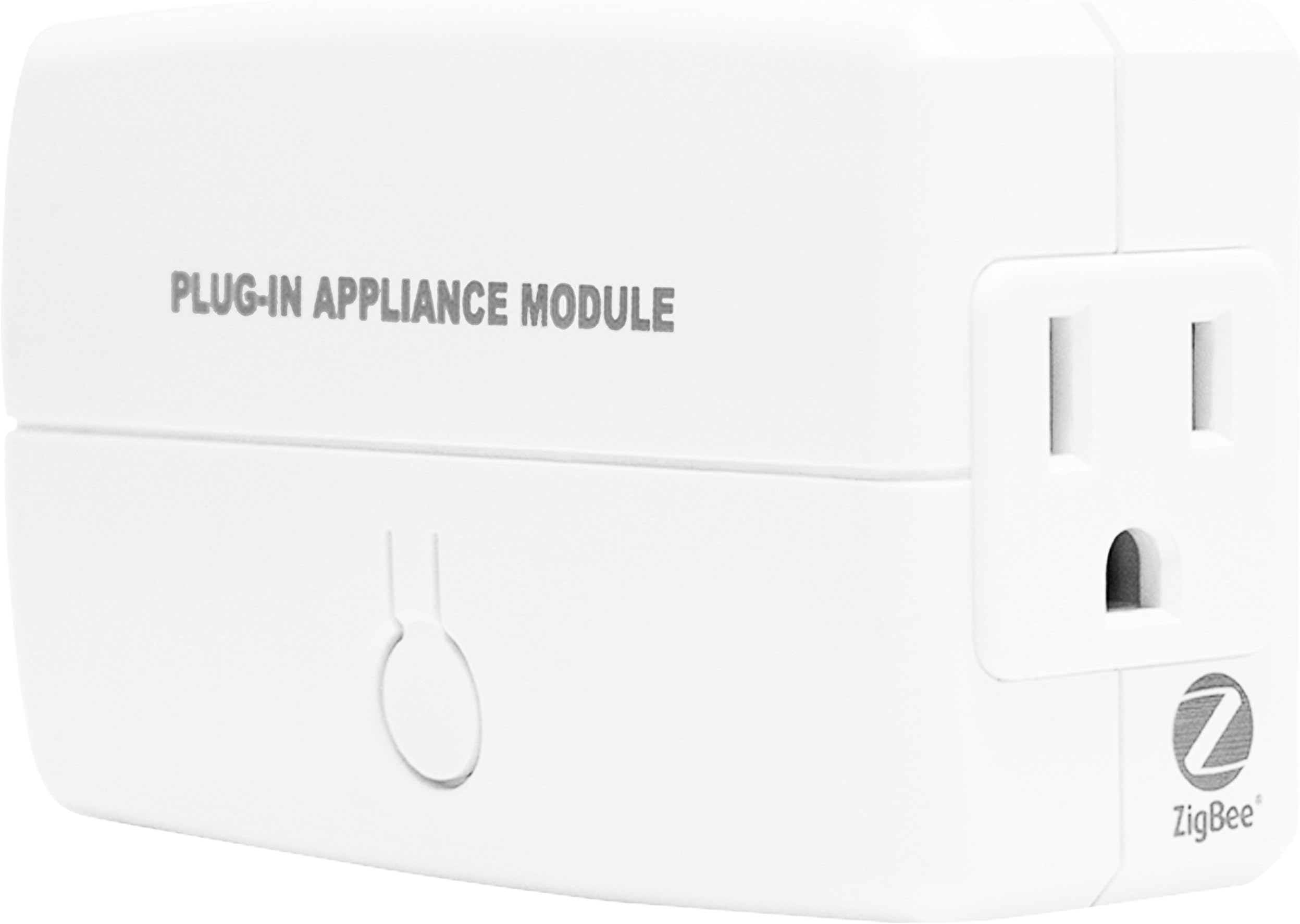 Enerwave ZB-333-W ZigBee Module, Plug-In Outlet for ZigBee Home Automation, Smart Outlet, Smart Switch Outlet, Zig Bee Appliance Plug Module, White