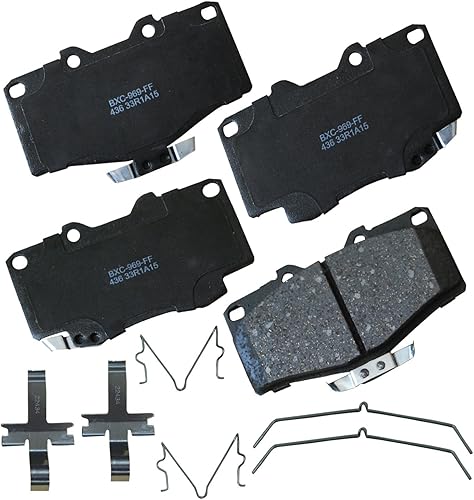 Miniatura 30 de Pastillas de freno delanteras cerámicas Bendix Premium SBC11 para modelos seleccionados Dodge Dart, Ford Fairlane, Falcon, Sedan Delivery, Mustang