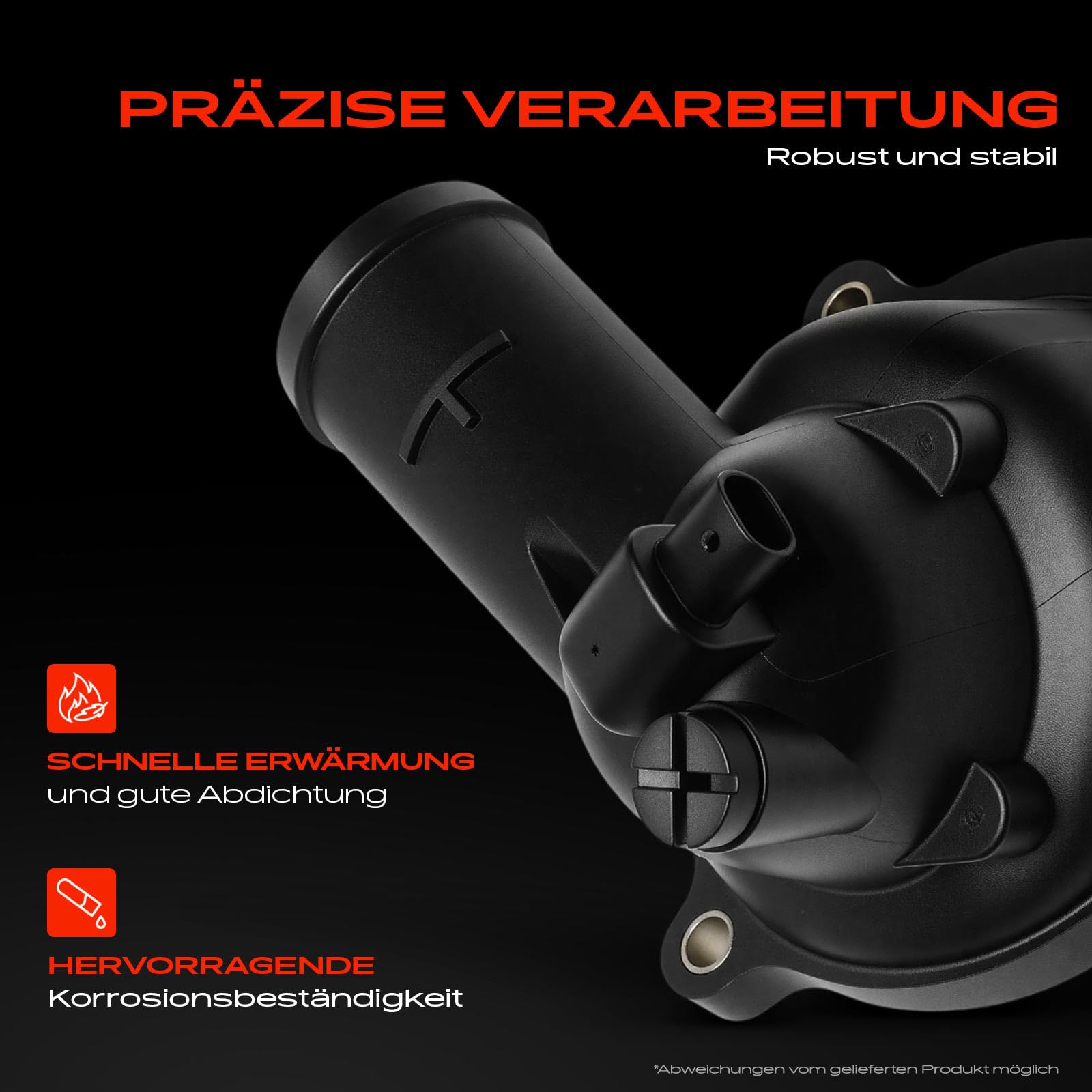 Frankberg Refrigerante del Termostato 105°C Compatibile con A5 8T3 A8 4H2 4H8 4HC 4HL A5 Cabriolet 8F7 A4 Avant 8K5 Replace# 079121115BG,079121115BB