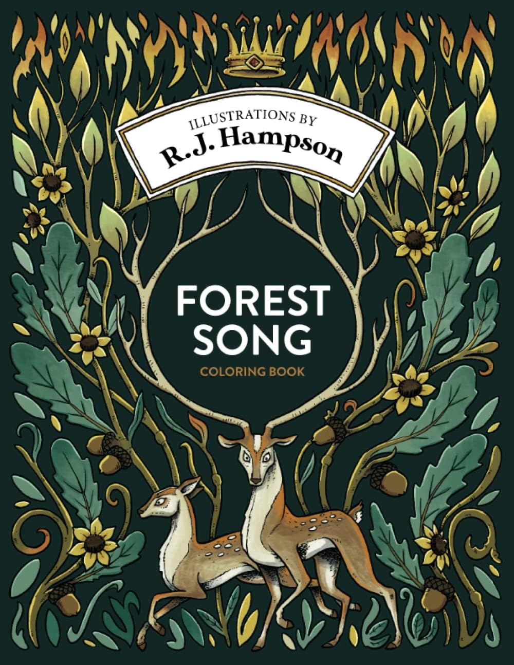 Forest Song Coloring Book