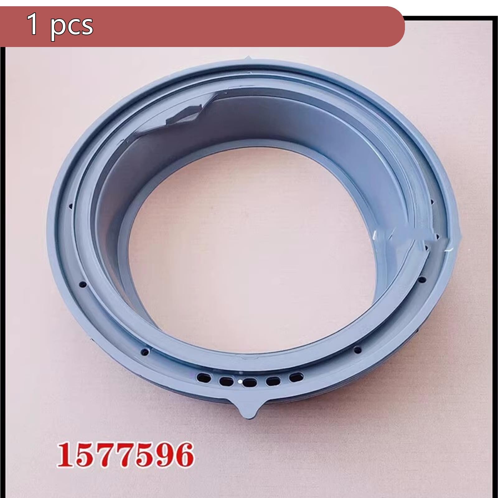 Guarnizione oblò lavatrice, Compatibile con 1577595, guarnizione frontale
