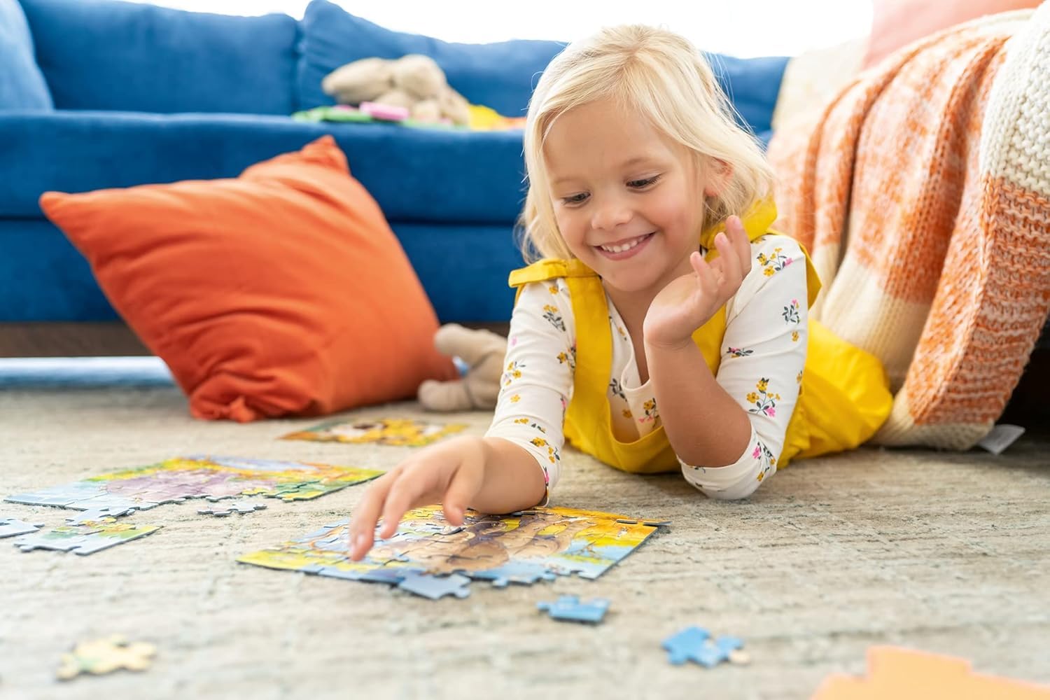 Ravensburger - Puzzle Cocomelon, Collezione Giant Pavimento, Idea Regalo per Bambini 3+ Anni, Gioco Educativo e Stimolante, 24 Pezzi Giganti, 70x50 cm