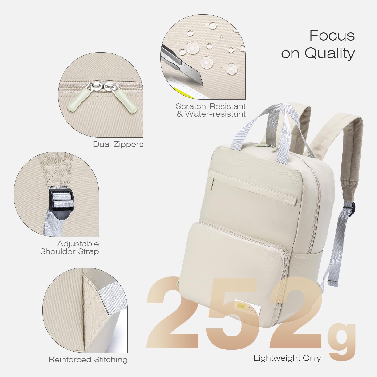SPAHER Plegable Mochila Viaje Cabina Avion 40x30x15cm British Airways Mochila de Viaje para Mujer Mochila Pequeña Mochila de Senderismo para Deporte al Aire Libre Mochila Informal para la Escuela