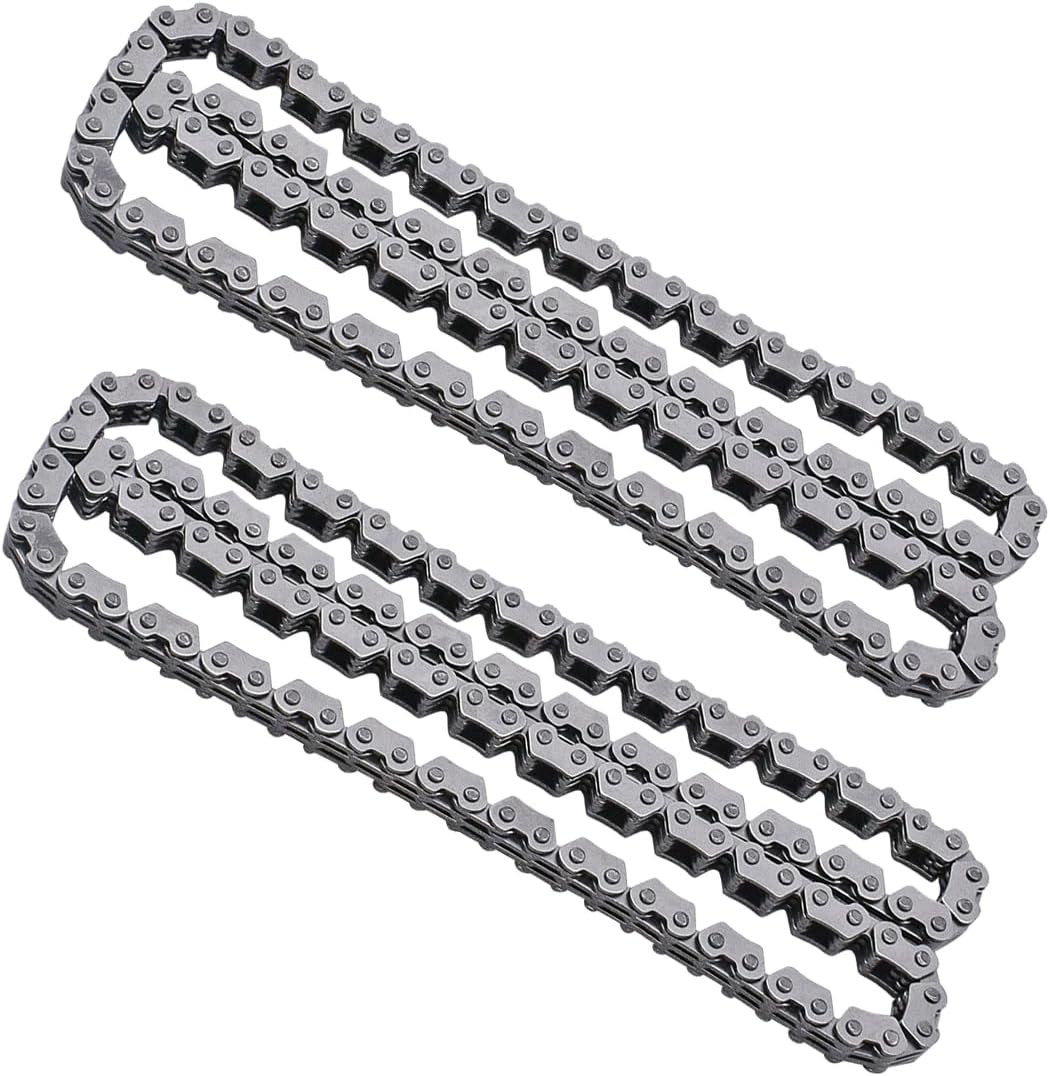 110pins Cam Timing Chain For Honda TRX300 TRX300FW Fourtrax 300 2x4 4x4 1988-2000 Replace 34110(2 Pack)