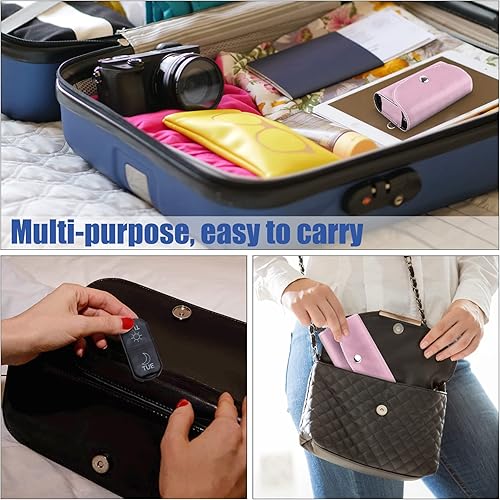 Miniatura 9 de BVYA Estuche organizador de píldoras, pastillero de viaje semanal recordatorio de medicamentos, para 2 veces al día, 7 días a la semana, incluye