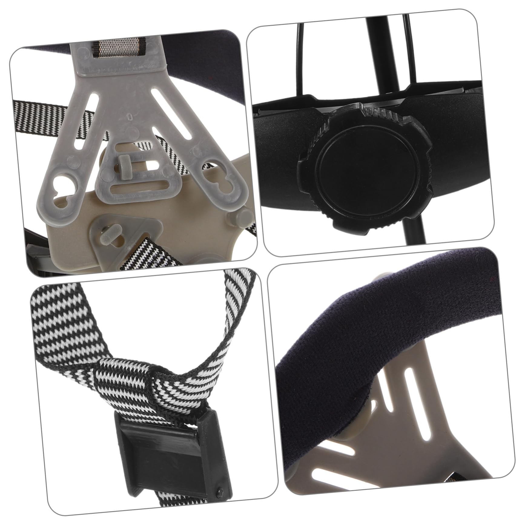 POPETPOP Correa De Forro para Casco Forro para Casco Inserto De Suspensión Industrial para Casco Accesorios para Casco Forro para Casco De Construcción Barbilla Universal para Casco