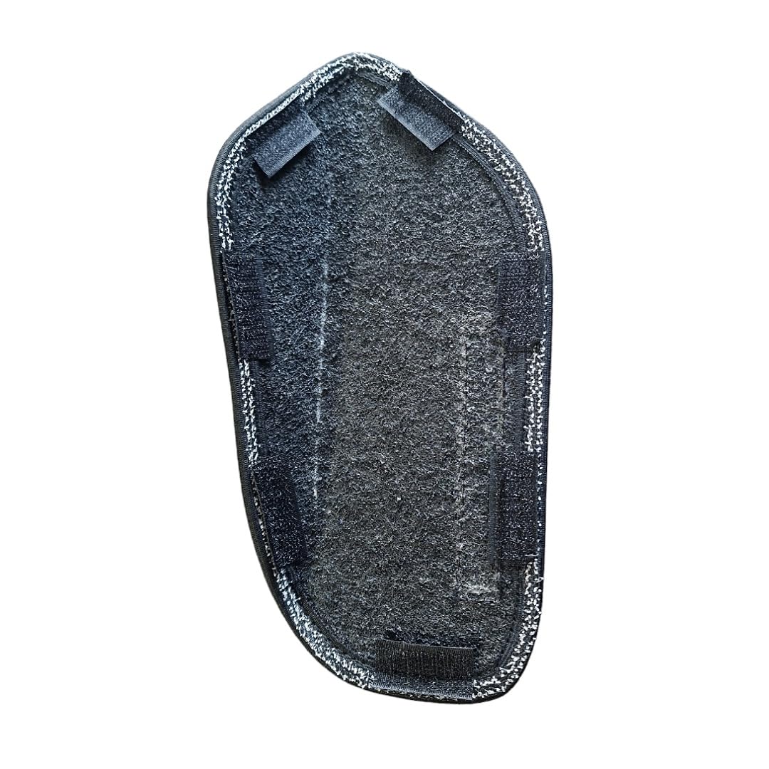 ESSE2EMME Tappetino protettivo per Pedana Poggiapiede | Compatibile con Jeep Avenger 2023> (con ricamo) | Made in Italy