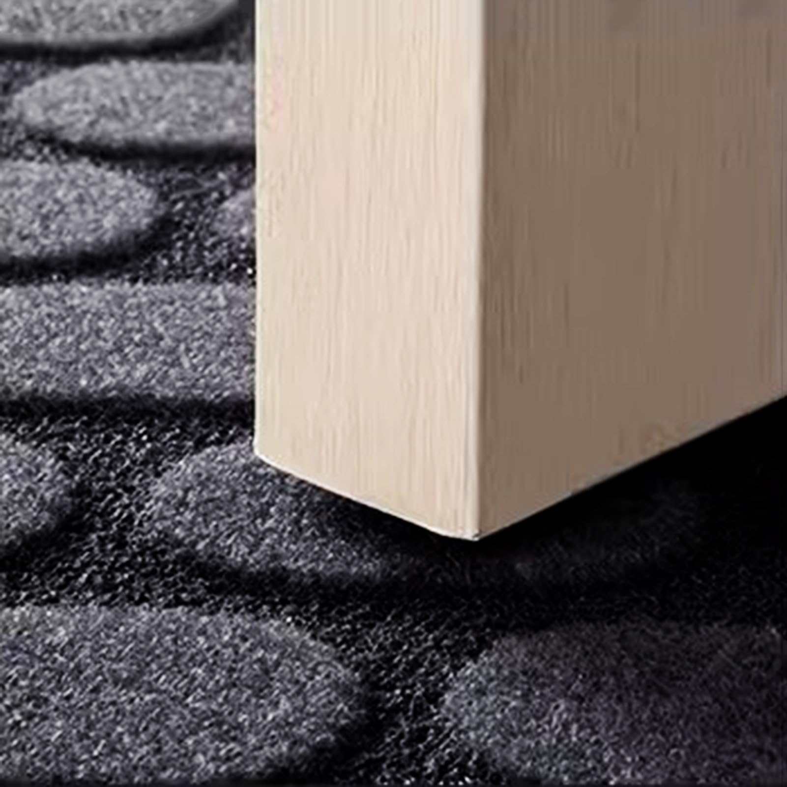 Waschbare Fußmatten für den Eingangsbereich im Freien, Schmutzfänger-Teppich für die Eingangstür, Willkommensmatten für den Innenbereich, Grau (Größe: 80 x 120 cm)