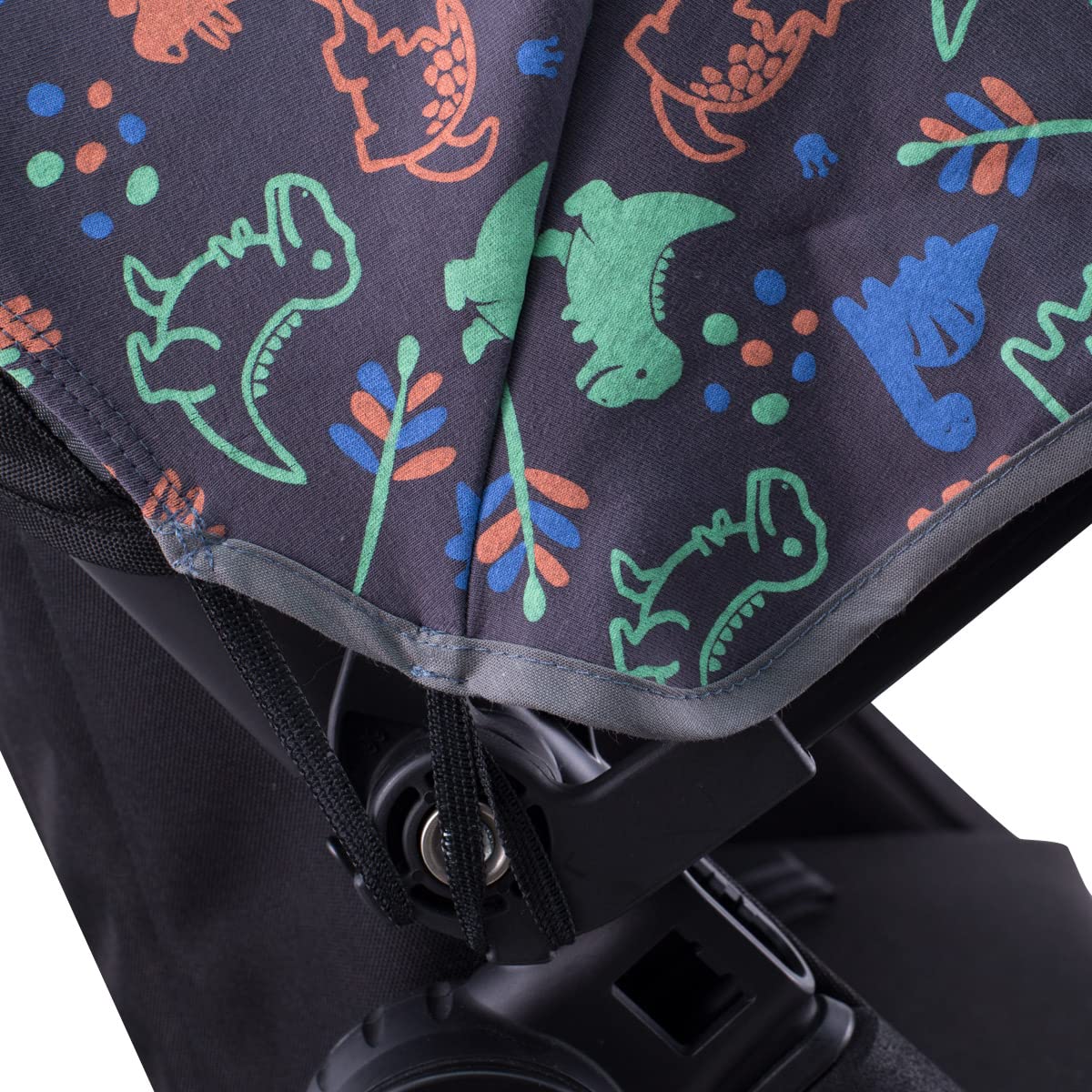 JYOKO KIDS Capota de algodon compatible con Bugaboo Cameleon 2 y 3 (HAPPY DINO)