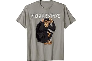 Monkeypox Monkey Pox Virus 2022 Awareness Public Health T-shirt