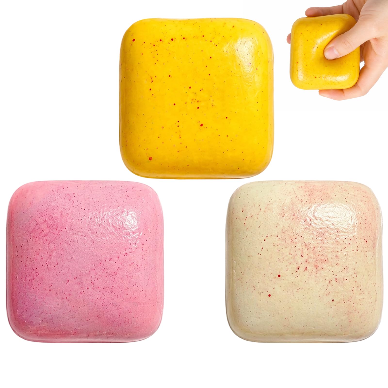 XLTXWD 3PCS Bread Squeeze, Cheese Squeeze, Toast Squeeze for Desk