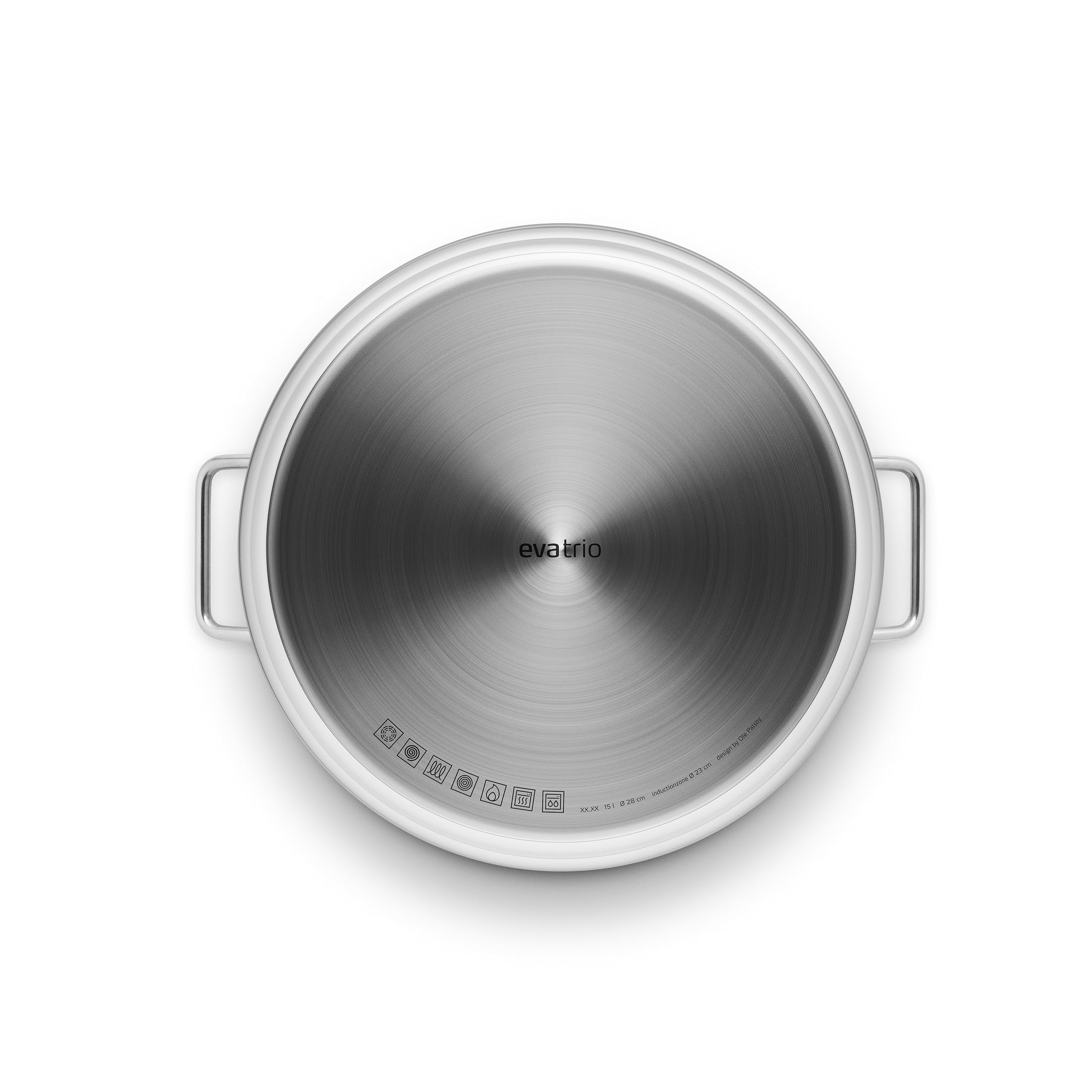 Olla Eva Solo, olla sopera, olla, aluminio, acero inoxidable, 15 L, Ø 28 cm, 202415