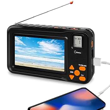 Amazon.co.jp: dretec(ドリテック) ワンセグテレビ ポータブル