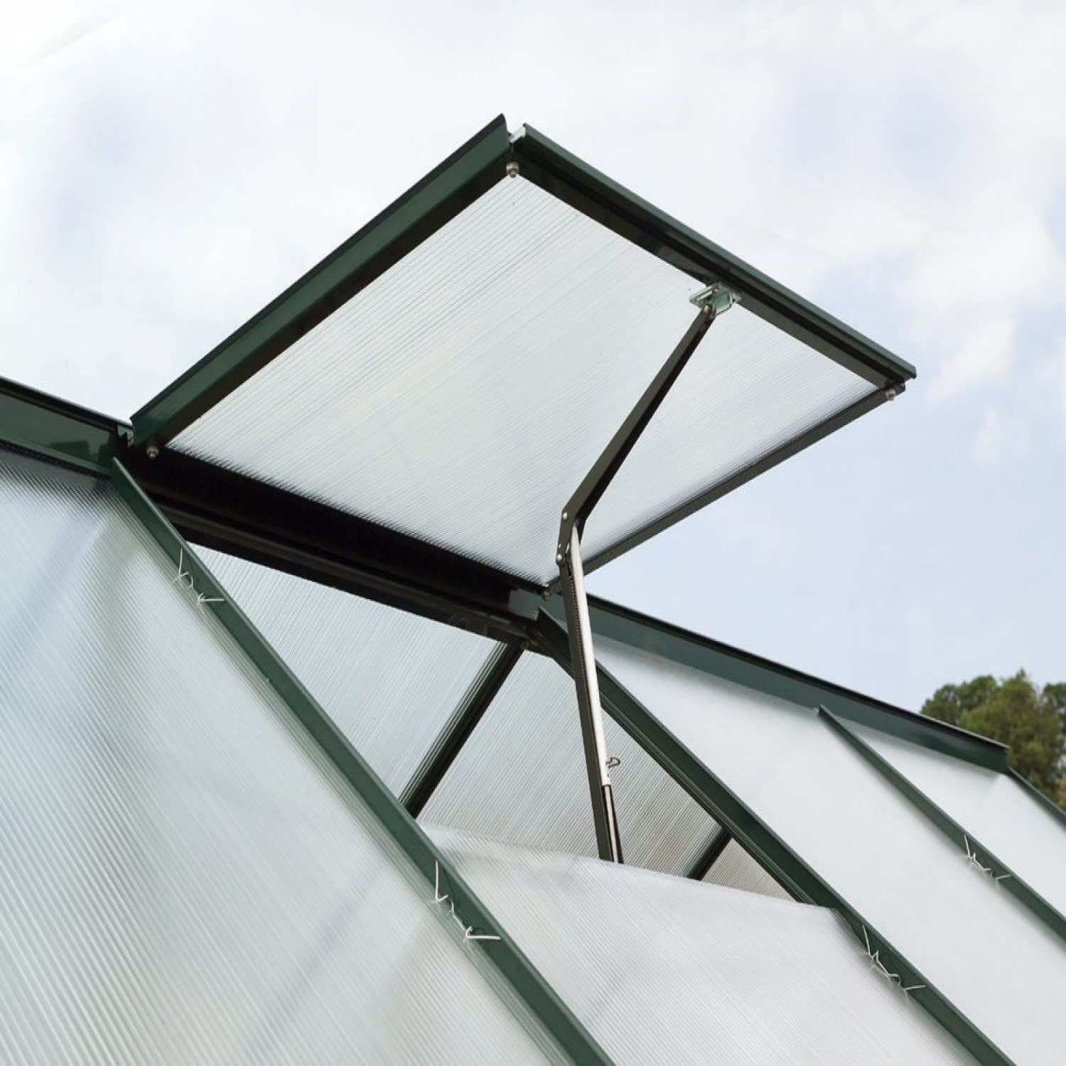 Automatische raamopener voor kassen, tuinhuisjes, raamregelaar, zonne-vervangingscilinder, temperatuurgestuurd (2 Automatische raamopener voor kassen, tuinhuisjes, raamregelaar, zonne-vervangingscilinder, temperatuurgestuurd (2