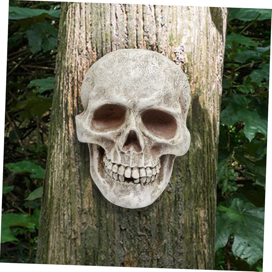 Amazon.co.jp: WRITWAA 頭蓋骨の装飾品 スカルウォールアート