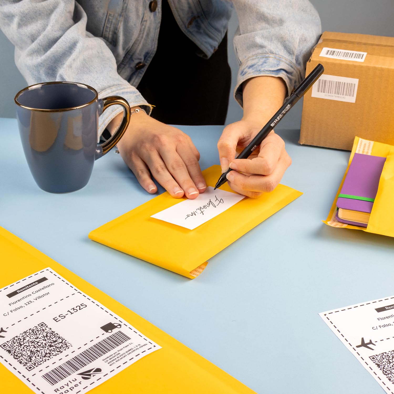 Raylu Paper® - Pack de 10 Sobres Acolchados de Burbujas Kraft con Cierre Autoadhesivo, Sobres Kraft Acolchados para Envíos color Marrón 10 Unidades (270x360 mm)