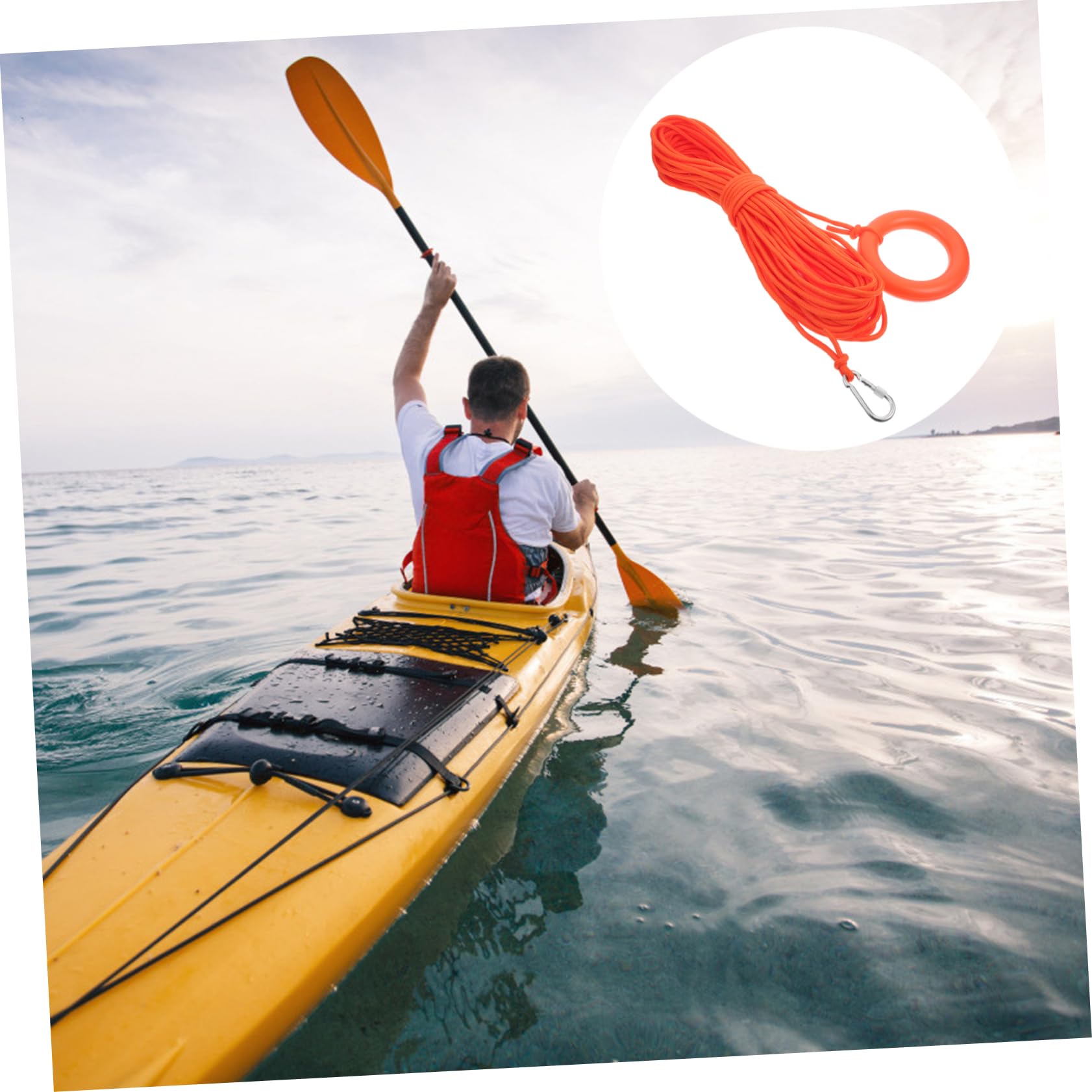 SOESFOUFU Rescue Floating Rope Lifeguard Floating Device Emergency Flotation Polypropylene Pool Safety