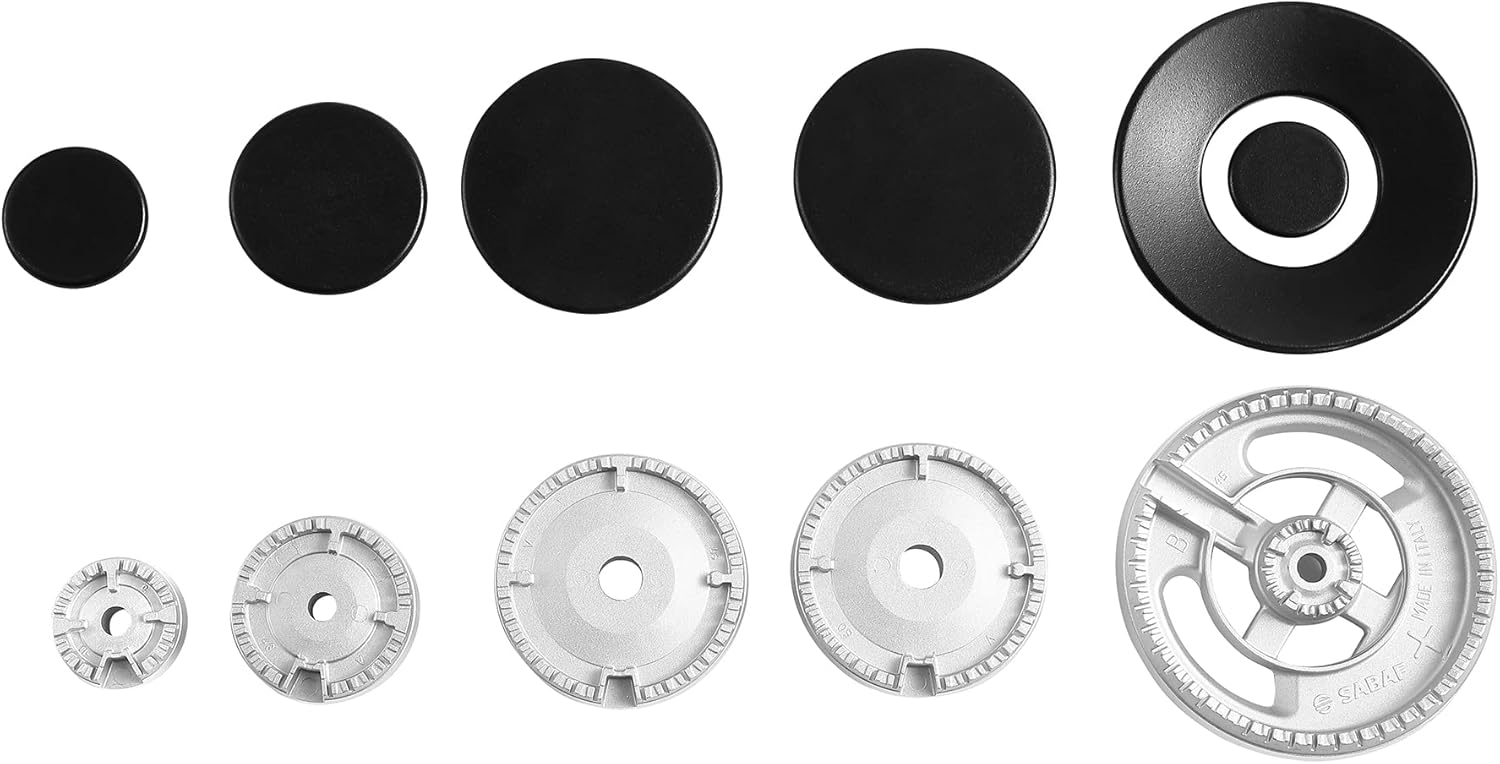 Empava 36-Inch Gas Stove Cooktop with 5 Italy SABAF Sealed Burner NG/LPG Convertible in Stainless Steel, 36 Inch GC36 image 8 of 9 B09R96JKRN