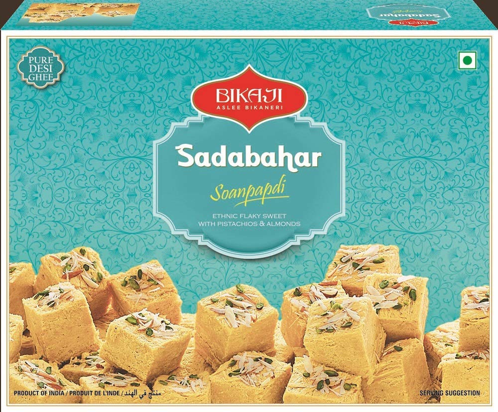 Bikaji Sadabahar Soan Papdi - 450g (Pack of 1)