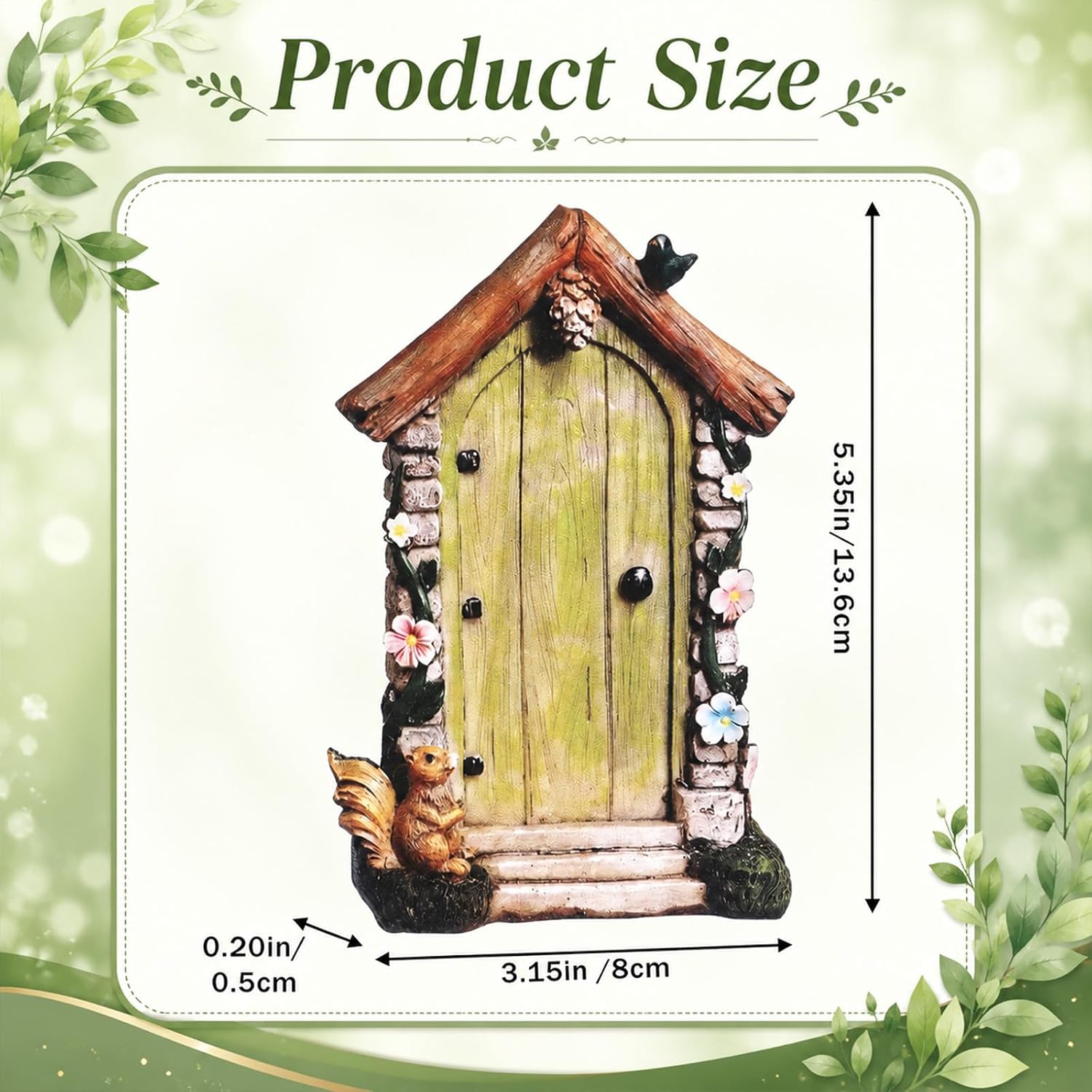 Fairy Door for Trees Outdoor Wooden Miniature Doors Garden