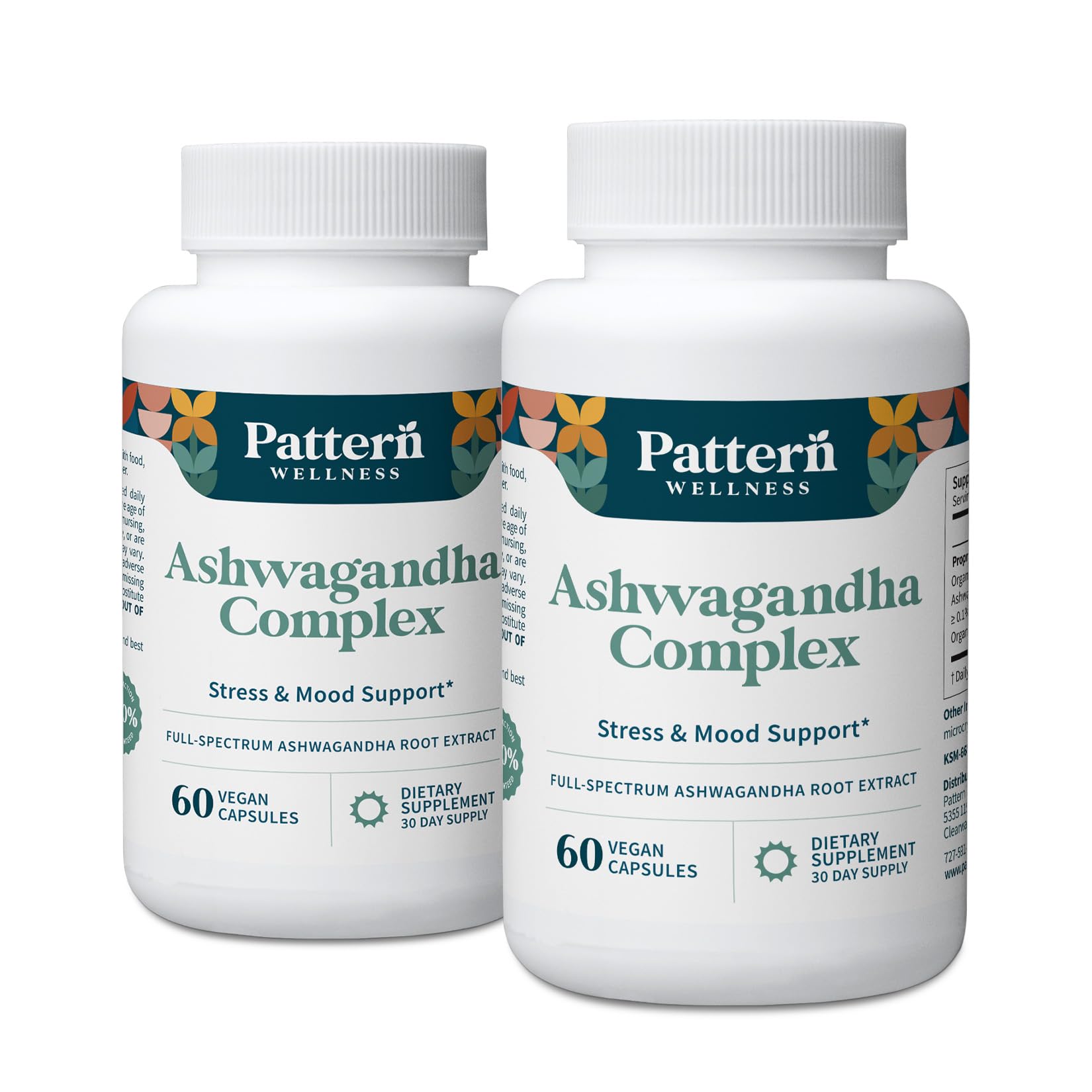 Pattern Wellness Ashwagandha Complex Supplement – 60 Vegan Capsules — Amazon image 10