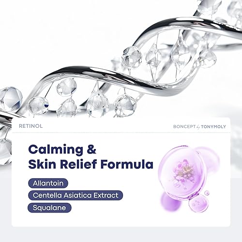 Miniatura 4 de BONCEPT Retinol 500 UI Serum  Cuidado de arrugas y líneas finas, refinación y levantamiento de poros, suero hidratante con retinol y bakuchiol