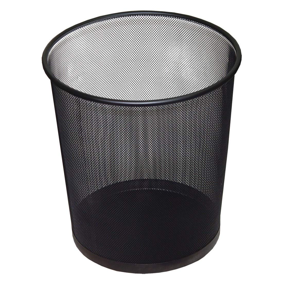Bennett Detach-a-Ring Cestino Piccolo In Acciaio Inox, Diametro 9.6 X H 11.8 Cm, Per Ufficio E Casa, Con Anello Rimovibile Per Sacchetto