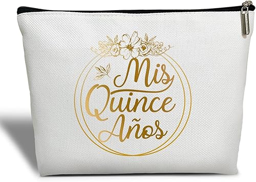 Miniatura 1 de HOUSPEAK Bolsa de maquillaje de regalo para mujer, bolsa de maquillaje, bolsa de aseo de viaje, Regalo de cumpleaños número 15 - 10