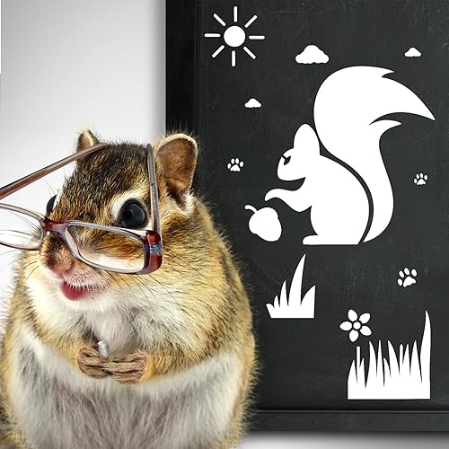 Miniatura 6 de 66 plantillas pequeñas para manualidades, plantillas reutilizables de 3 pulgadas para pintar sobre madera, plantillas de pintura para pared