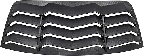 Vista 14 de Rejillas de ventana trasera y lateral para Dodge Challenger 2008-2020 2021 2022 2023, cubierta de ventilación estilo GT Lambo, ajuste personalizado