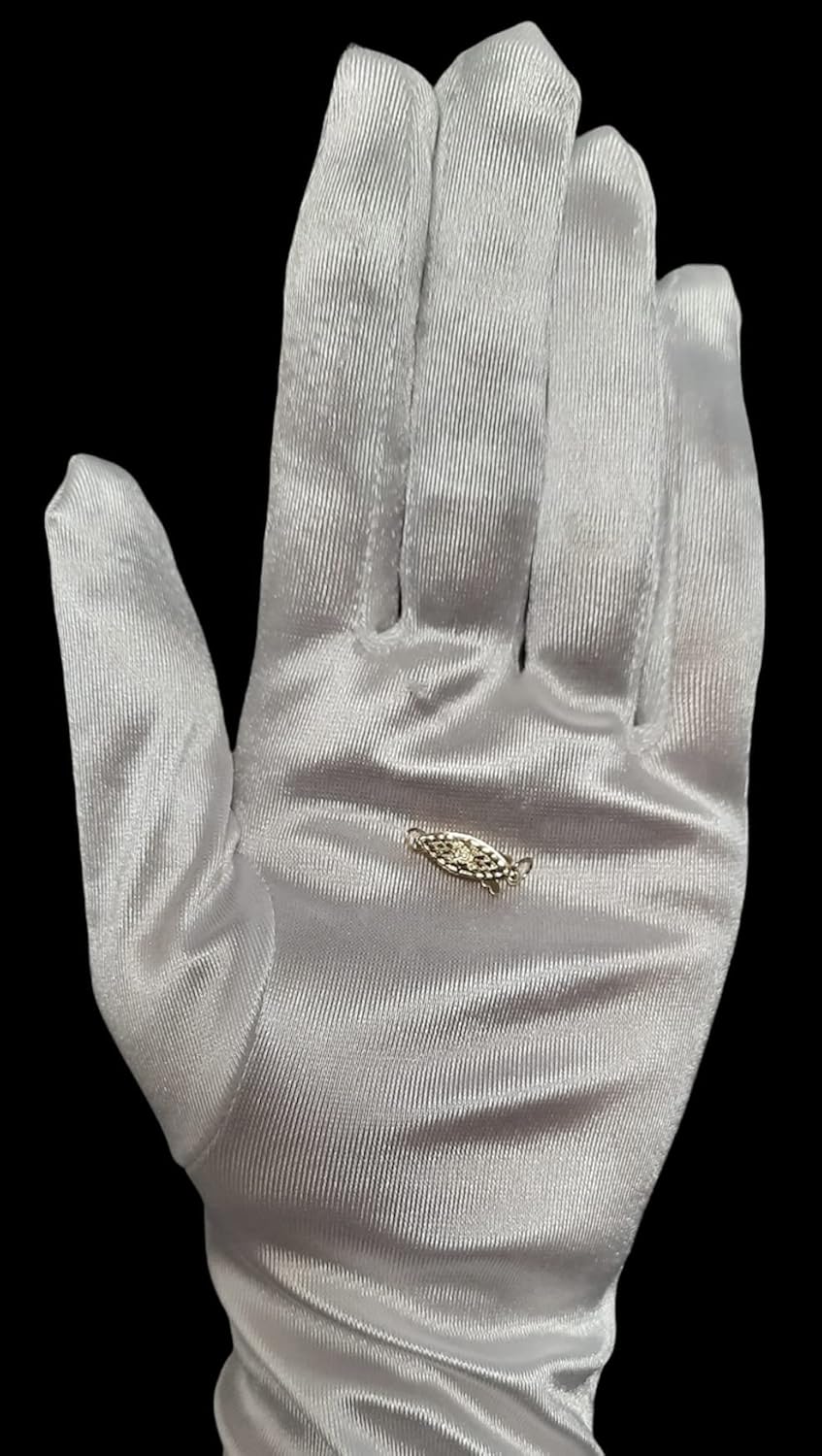 20MM 14K Solid Yellow Gold Marquise Filigree Safety Clasp for Pearl or Bead Strands Made in USA by CRAFT WIRE