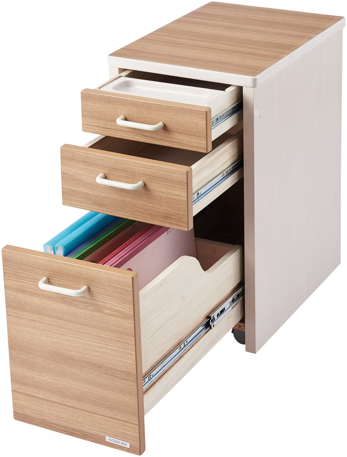 Amazon.co.jp: KOIZUMI(コイズミ学習机) 学習用 収納 ナチュラルオーク