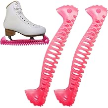 1 Pair Ice Skate Guards, Ice Skate Protectors for Figure Skating, IceSkateBlade Covers, Soft Elastic Portable Lightweight Figure SkatingBlade Protectors, for Youth Adult Winter Training