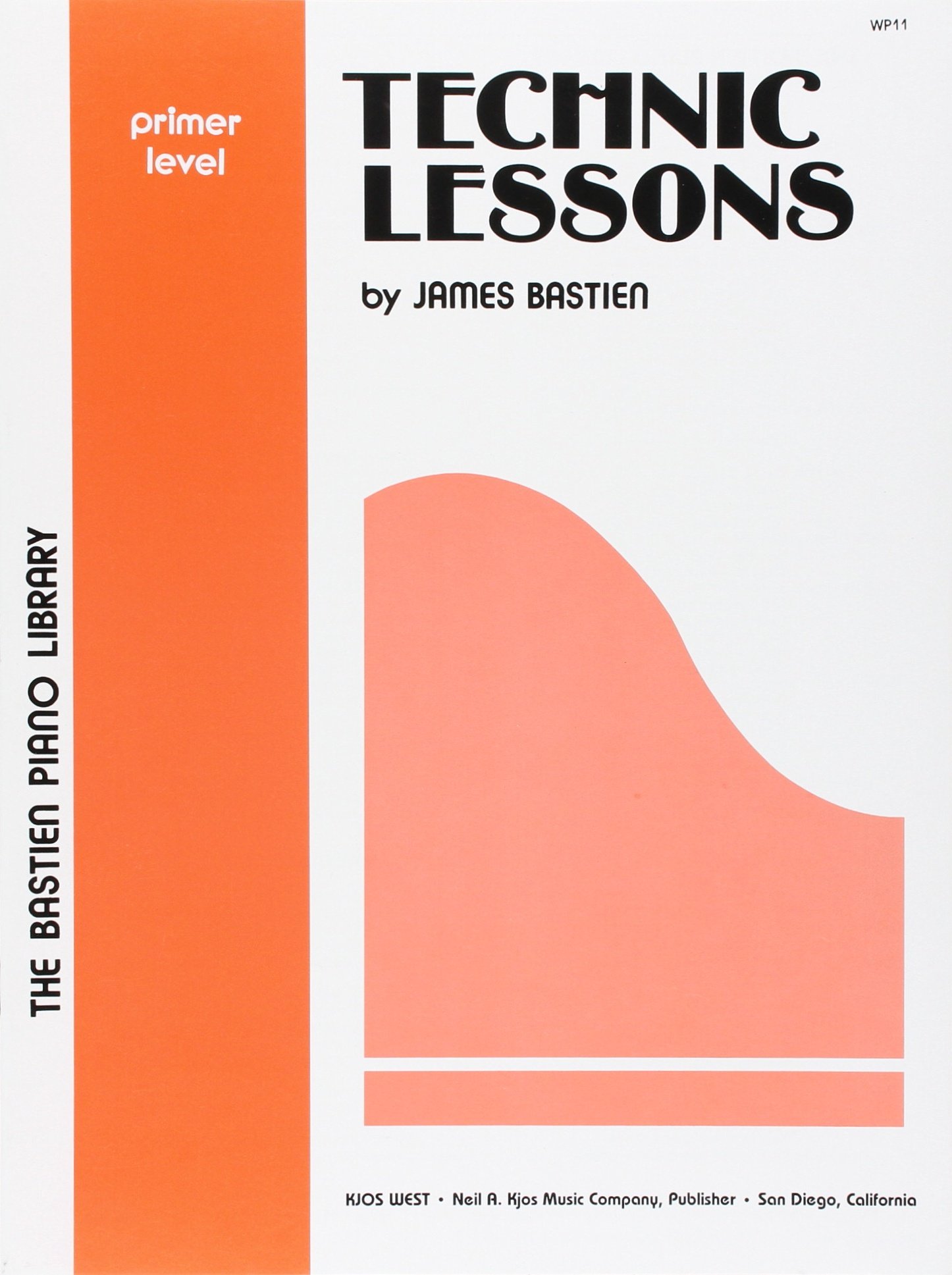 WP11 - Technic Lessons - Primer Level - Bastien Piano Library