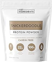 Vista 29 de JUST INGREDIENTS Polvo de proteína de vainilla francesa – Bolsa de 30 porciones – Mezcla de suero de leche alimentada con pasto y proteína vegetal