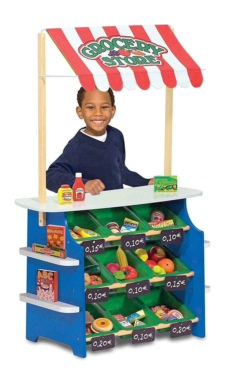 Melissa & Doug Wooden Grocery Store and Lemonade Stand Activity