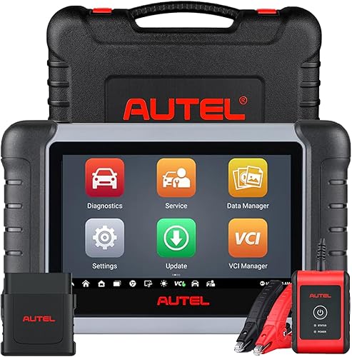 Autel MK808Z-BT con 195$ Autel BT506: Versión 2024 MK808BT Pro Escáner bidireccional con 28 servicios, analizador de batería de automóvil